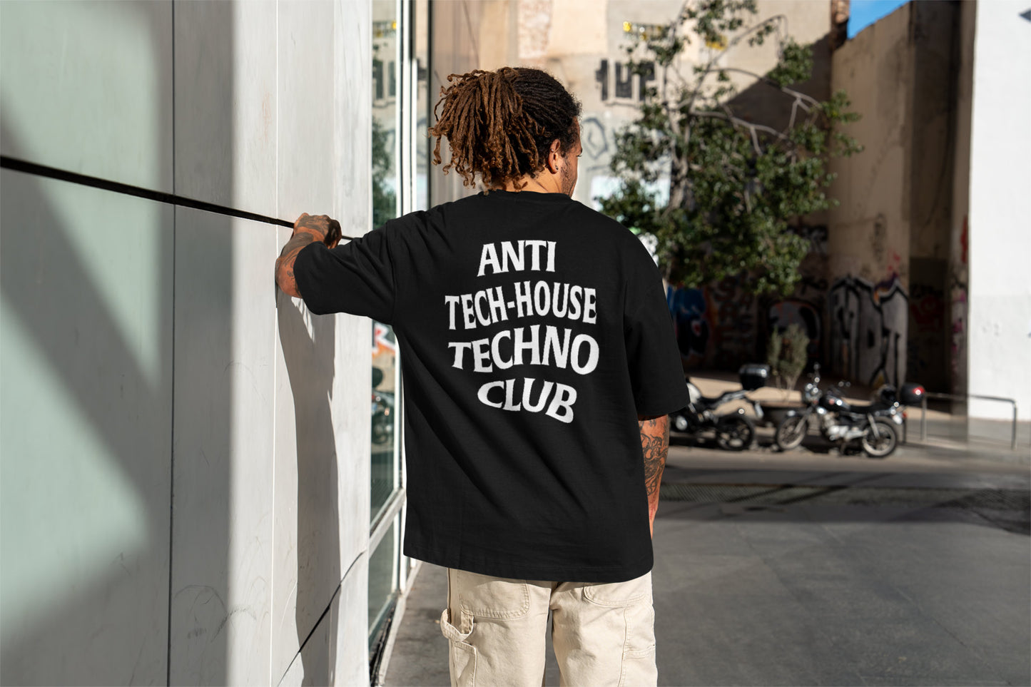 Anti Tech House Techno Club T-Shirt